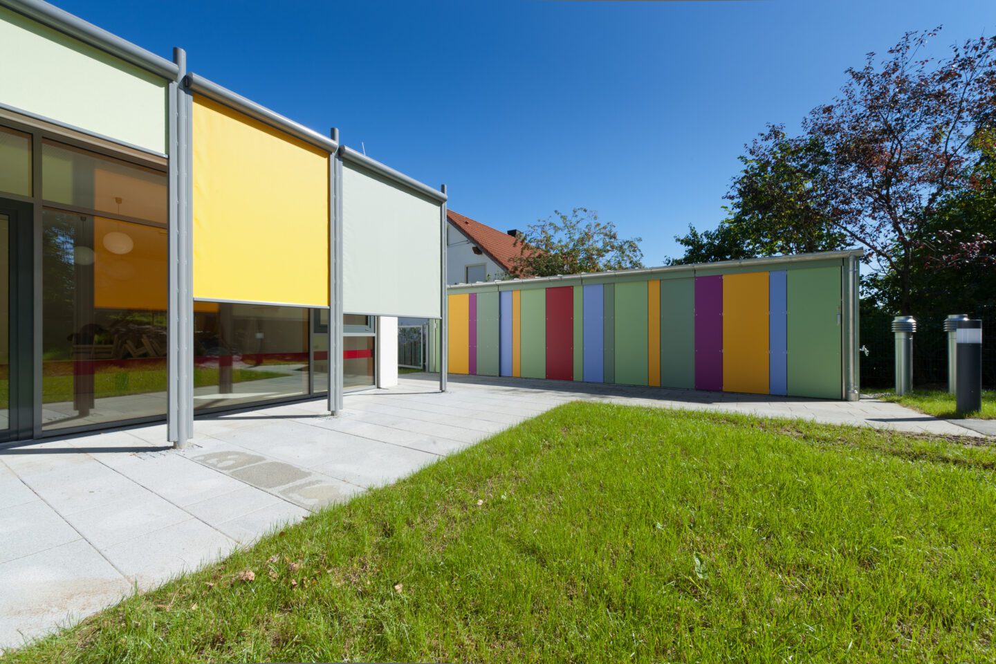 Kinderkrippe in Hettenshausen; Architektin: Rita Obereisenbuchner; Bild: Florian Schöllhorn